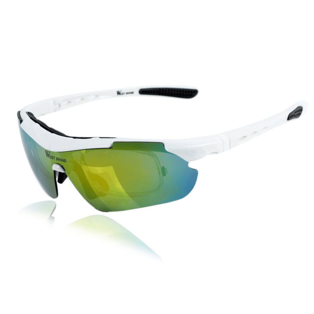 Óculos De Ciclismo com 5 Modelos de Lentes
