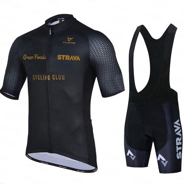 Roupa De Ciclismo Masculina Strava Club